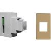 Sirsen sensore incasso a doppia tecnologia filare universale compatibile Ave Blanc sabbia - DT-KEY