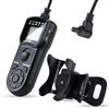 JJC Telecomando Intervallometro Scatto Remoto LCD Timer con Treppiedi del Morsetto per Canon EOS 1D Mark IV/5D/5D Mark II/5D Mark III/5D Mark IV/5DS/5DS R/6D Mark II/7D Mark II Sostituzione TC-80N3