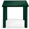Scab Tavolo Elle Verde Bosco 80 x 80 cm 1025 SCAB