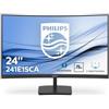 Philips Monitor 24 Full HD 1080p E LINE Curvo Black 241E1SCA 00