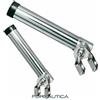 PORTACANNA PER TUBO DA 22-25 MM ACCIAO INOX 316 ORIENTABILE - PESCA TRAINA BARCA