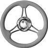 SAVORETTI VOLANTE RUOTA TIMONE BARCA GOMMONE NERO DIAMETRO 35 CM T22RG/35