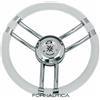savoretti VOLANTE RUOTA TIMONE 3 RAZZE INOX E POLIURETANO Ø350 MM - PER BARCA GOMMONE - B