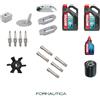 KIT TAGLIANDO PER MOTORE FUORIBORDO YAMAHA F40 e F50 e F60 4 TEMPI CON ANODI