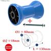 FORNAUTICA RULLO CENTRALE REGGICHIGLIA BLU 130X80MM CON PERNO - PER CARRELLO BARCA GOMMONE