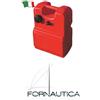 CAN-SB SERBATOIO TANICA PORTATILE IN ELTEX PER BARCA GOMMONE 12/24/30 LT. OMOLOGATO