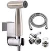 xocome Deviatore Braccio Doccia Lavello, Deviatore Rubinetto, Adattatore Doccia, Spruzzatore per bidet Con Tubo Flessibile 1.5m e Supporto,Set Soffione Doccia per Bagno, Cucina, Casa Vacanza