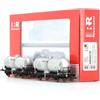 RIVAROSSI HR6519 Set 2 carri cisterna da 27m3 2 assi tipo Md, Montecatini FS