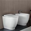 GEBERIT Sanitari filo muro Acanto Geberit vaso Rimfree bidet e coprivaso rallentato