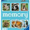 Ravensburger Memory Animal Babies, Puppies, Family Memory Game, età consigliata 3+, 64 carte, 20879 1, multicolore