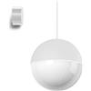 FLOS lampada a sospensione STRING LIGHT SFERA 22 metri con rosone BIANCO - F6496009+F6482009