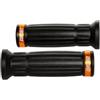 CIRCUIT equipment MA014-21K Manopole Classic per Scooter, Nero/Oro