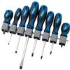 Draper 48933 - Set 8 cacciaviti, con impugnature morbide