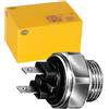 HELLA 6ZT 007 800-031 Termocontatto, Ventola radiatore, 12V, 2a... poli, Spina piatta, avvitato, Contatto di chiusura