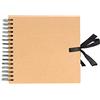 Artemio - Album a spirales-a5, Carta Kraft, Beige, 14,8 x 2,5 x 21 cm