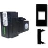 Sirsen a doppia tecnologia filare universale compatibile Legrand Vela nera - DT-KEY VELA