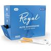 D'Addario Organics Royal Ance per Sassofono Alto Forza 2.0, Confezione da 25
