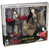 Disney Princess - Mulan e Xianniang (con elmo, armatura e spada ispirate al film Disney Mulan)