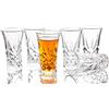 JAIEF, Set di 6 Bicchieri Tequila a base pesante,Bicchieri Amaro | Bicchierini Liquore, 6cl (Set di 6)