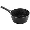 IBILI, Casseruola natura con manico in bachelite, 14 cm, antiaderente in stile pietra, adatta all'induzione.