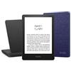 Amazon Kindle Paperwhite Essentials Bundle con Kindle Paperwhite Signature Edition (32 GB, senza pubblicità), Custodia Amazon in tessuto e Base di ricarica wireless