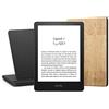 Amazon Kindle Paperwhite Essentials Bundle con Kindle Paperwhite Signature Edition (32 GB, senza pubblicità), Custodia Amazon in sughero resistente all'acqua e Base di ricarica wireless