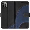 BoxTii Cover per iPhone 12 / iPhone 12 PRO, Custodia in PU Pelle Portafoglio per iPhone 12 / iPhone 12 PRO, Magnetica Cover a Libro con Slot per Schede, Nero