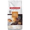 Kimbo Chicchi di Caffè Interi Crema Intensa, Tostatura Media, Busta da 1kg