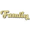 Sagoma in legno Family piccola