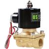 U.S. Solid 24V AC 1/2 G Elettrovalvola Elettrovalvola Ottone Normalmente chiusoNC Solenoid Valvola azionamento diretto Aria Acqua Olio