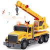 Tacobear Camion Gru Grande 1:16 Carro Attrezzi con Luci e Suoni - Regalo per Bambini 3-6 Anni