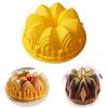 FantasyDay® Stampo in Silicone per Tortiera Forma di Castello, 22 x 8.5 cm Muffa da Forno per Biscotti, Cioccolato, Tortini, Cioccolato, Torte, Dolci, Muffin, Pudding - Antiaderente & Termoresistente