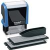 Trodat Printy 4912 Typo - Timbro autoinchiostrante per composizione di testo, 4 righe, nero, 47 x 18 mm