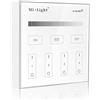 Pannello Full Touch WiFi Dimmer 4-Zone base magnetica - White