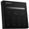 Pannello Full Touch WiFi Dimmer 4-Zone base magnetica - Black