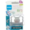 BAMED BABY ITALIA Srl Mam Supreme Night Succhietto 6M+ Silicone Neutro 1 Pezzo