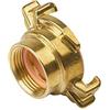 Meister Raccordo rapido filettato - 24,66 mm (3/4) Filettatura Femmina - Ottone - Adatto per Acqua Potabile - qualità Testata - accoppiamento Tubo/connettore Tubo / 9925320