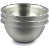 Space Home - Ciotola da Cucina - Acciaio Inox - Set di 3 - Ø 19 cm