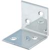 Alberts 851859 Squadretta di giunzione angolare | acciaio inox | 40 x 40 x 40 mm | Set da 10