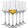 SCHOTT ZWIESEL Bicchiere da grappa Bar Special (set di 6), bicchieri classici con stelo, bicchieri in cristallo Tritan lavabili in lavastoviglie, Made in Germany (art. 120518)