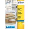 AVERY Etichette poliestere trasparenti opache AVERY QuickPEEL™ 210x297 mm - 1 et/foglio - inkjet conf. 25 ff J8567-25