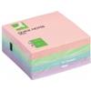 Q-CONNECT Foglietti riposizionabili Q-Connect 76x76 mm assortiti pastello blocchetto da 400 ff - KF01347