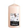 Spaas Candela Cilindro 80/150 profumata Fiore di Cotone