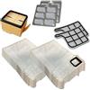 Filterprofi Kit 12 Sacchi/Sacchetti (Microfibra) + 12 Profumini + Filtro HEPA/EPA + 2 Filtri Motore per aspirapolvere Vorwerk Folletto Kobold VK 135, 136, VK135, VK136