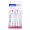 Vitis Spazzolini Elettrici - Sonic Testina di Ricambio Gingival S10/S20, 2 Pezzi