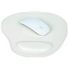 Londo Tappetino per Mouse Ovale in Pelle con Poggiapolso, Tappetini da scrivania, Mousepad