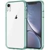 JETech Custodia per iPhone XR 6,1, Cover Case con Assorbimento degli Urti (Verde Notte)