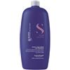 ALFAPARF SEMI DI LINO BLONDE ANTI-YELLOW LOW SHAMPOO 1000 ml - Neutralizza gli indesiderati riflessi gialli