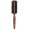 L'Artisan Brossier - Spazzola per capelli rotonda in faggio massiccio, 40 mm, spazzola artigianale, 100% naturale, in pure setola di cinghiale, produzione francese