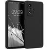 kwmobile Custodia Compatibile con Xiaomi 11T / 11T Pro Cover - Back Case per Smartphone in Silicone TPU - Protezione Gommata - nero